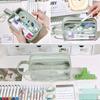 Large Capacity Pencil Bag 3 Layer Kids Pen Bag Portable School Cases  Student Gift