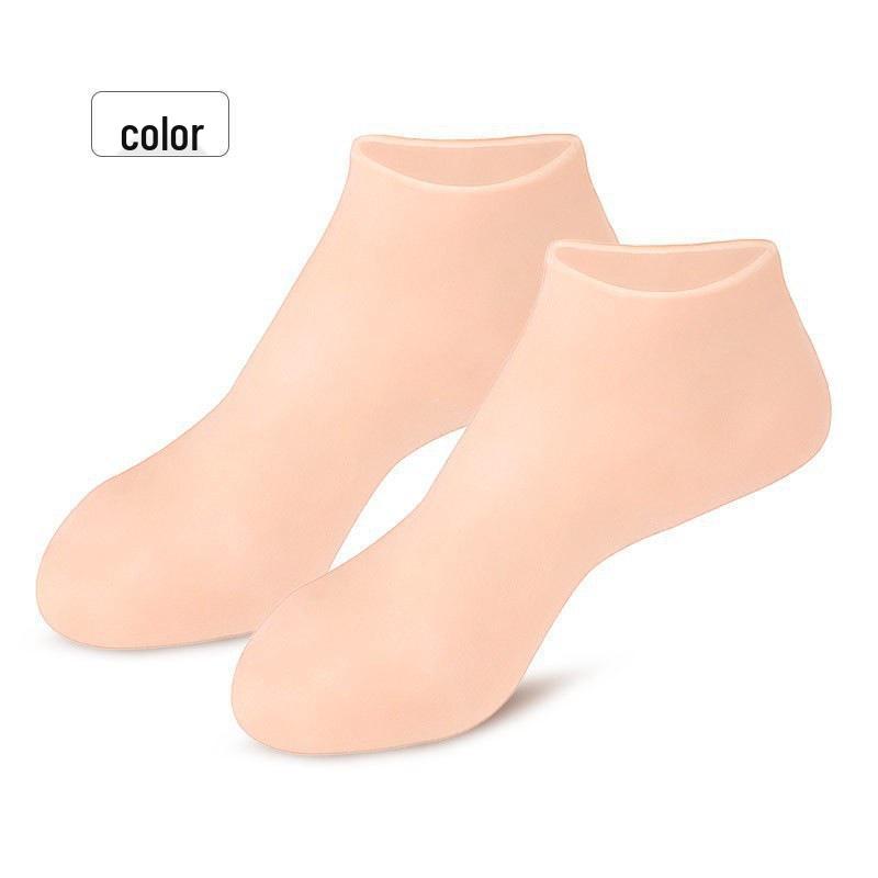 Silicone Moisturizing Foot Masks - Anti-Cracking Softening Socks for Calluses