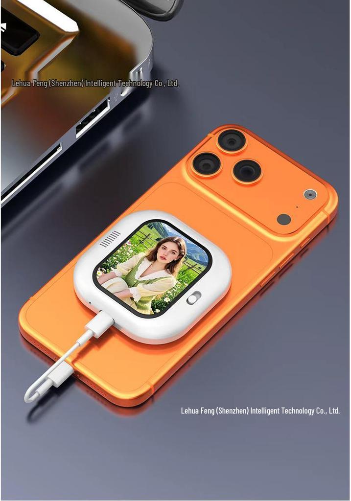 Mini Specchio Schermo Selfie Posteriore Magnetico - Ideale per Live Streaming e Mirroring dello Schermo del Telefono