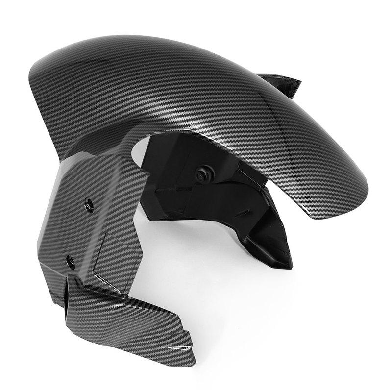 For BMW S1000RR M1000RR S-1000RR M-1000RR 2025 2026 Carbon Look Motorcycle Front Wheel Hugger Fender Mudguard Mud Splash Guard