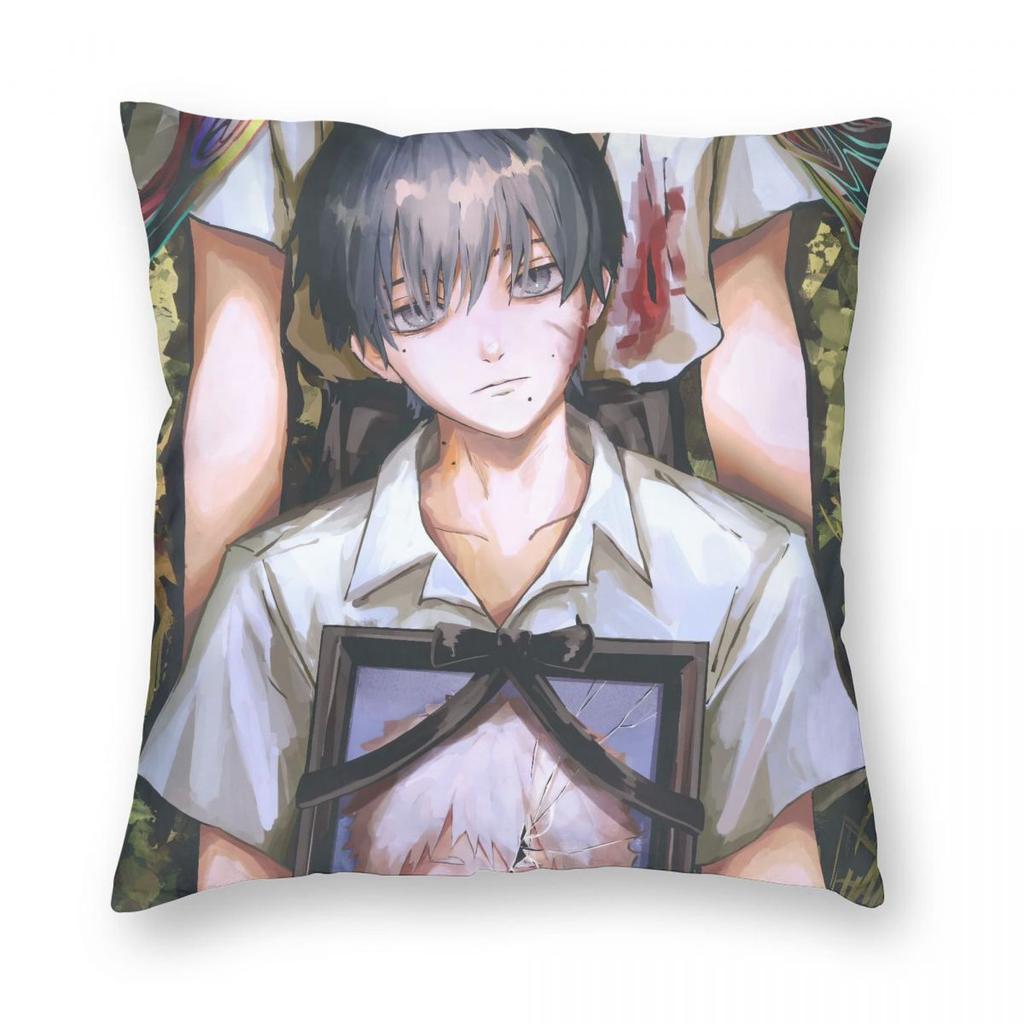 The Summer Hikaru Died Anime Pillowcase Printing Polyester Cushion Cover Gift Pillow Case Cover Bed Zipper 18''