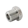 Adaptor filetat din oțel inoxidabil 304, filet interior NPT 1/8 la filet exterior M18x1.5