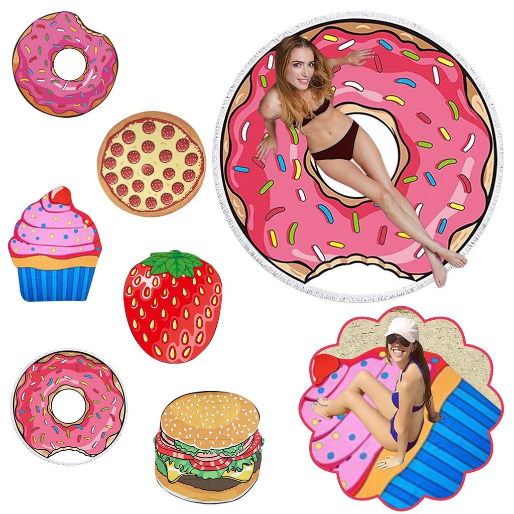 Beach Blanket Soft And Absorbent Novelty Picnic Beach Towel Suitable