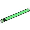 Outdoor Night Running LED Armband Flashing Wristband Cycling Light Up Slap BraceletsGreen