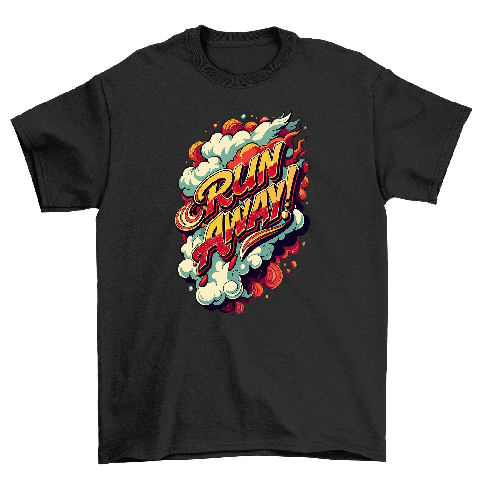 Retro_36 Run T-Shirt Mens Womens Tees Top - Stylishly Retro and Motivating! Funny Unisex Printed Design 4XL