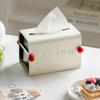 Eisen Abnehmbare Taschentuchbox Büro Handwerk Sitztyp Toilettenpapierspender Multifunktional Zuhause Schlafzimmer Taschentuch Aufbewahrungskoffer