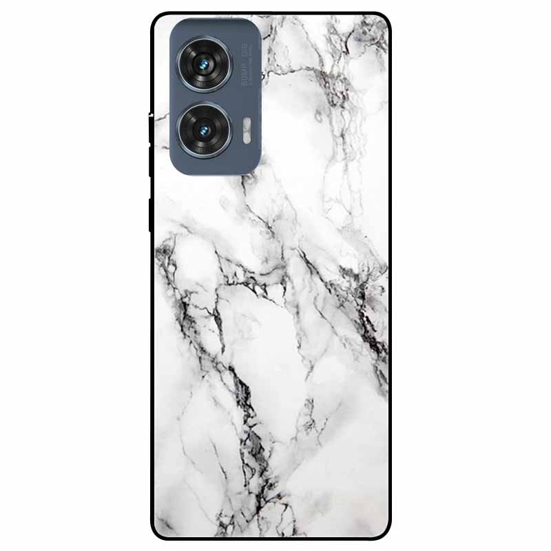 For Moto Edge 50 Fusion Case Silicone Space Animal TPU Soft Black Cover For Motorola Edge 50 Fusion Cases 50Fusion Cool TPUCover