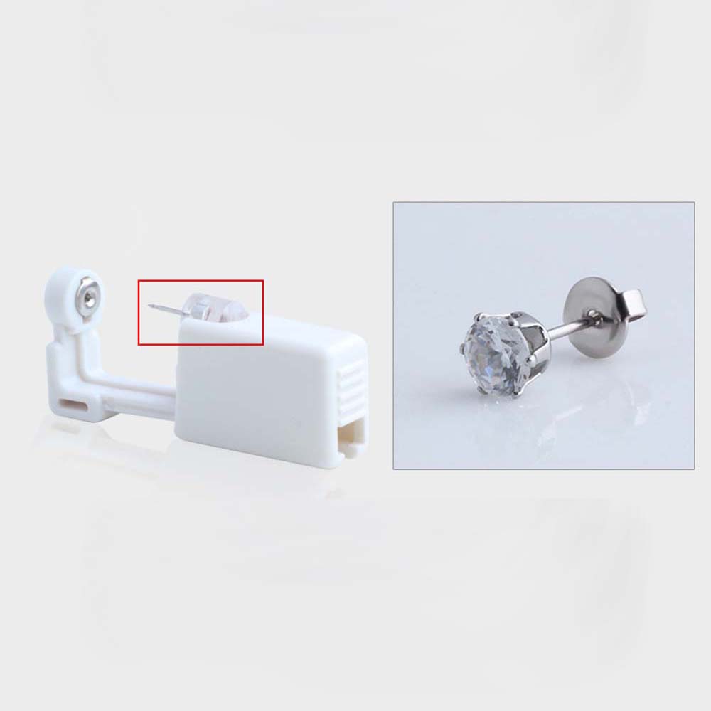 Nail Wear Earring Ear Nail Tool Wearing Ear Device Ear Stud Bezel Party Nose Ear Piercing Tool