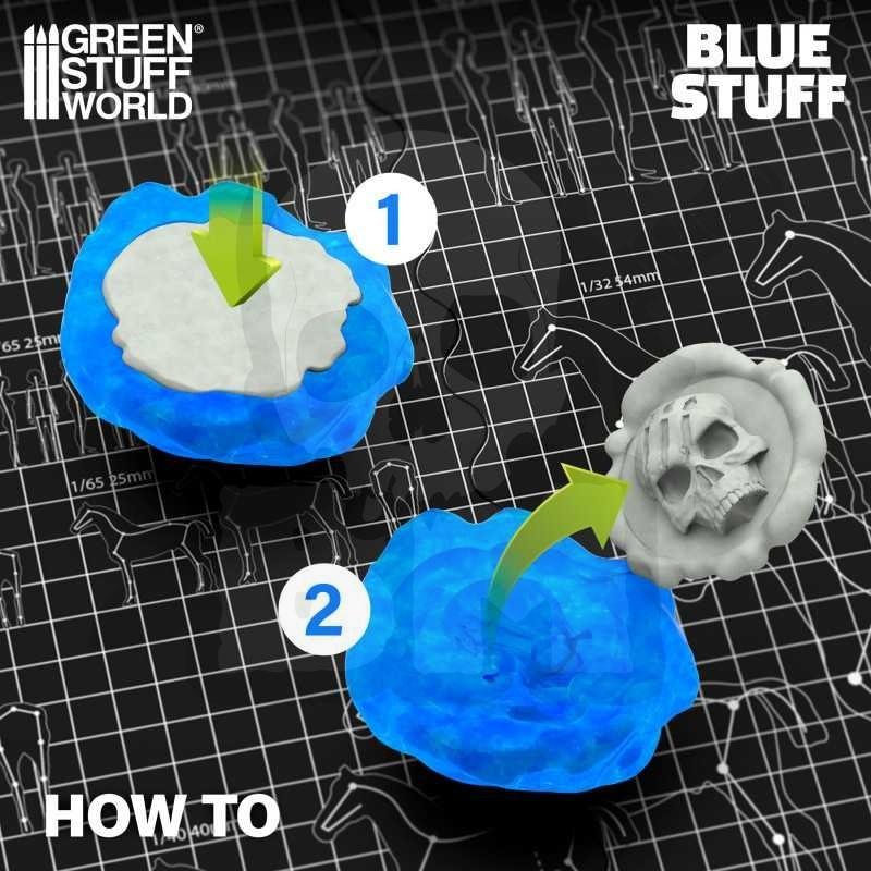 Gstu365159 blue stuff molds (8 bars)