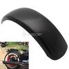 Black Steel 59cm Long Version Motor Rear Fender Cover MudGuard Flaps Splash Universal for Harley Bobber Yamaha Honda VTX XVS DS