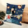 B-Beabadoobee Cushion Cover Soft Short Plush Pillow Cover Smooth Cozy Texture Aesthetic Cushion Case Home Decor