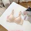 Summer thin seamless underwear women's big breasts show small breasts, gather the upper support to prevent sagging, no steel ring soft support bra