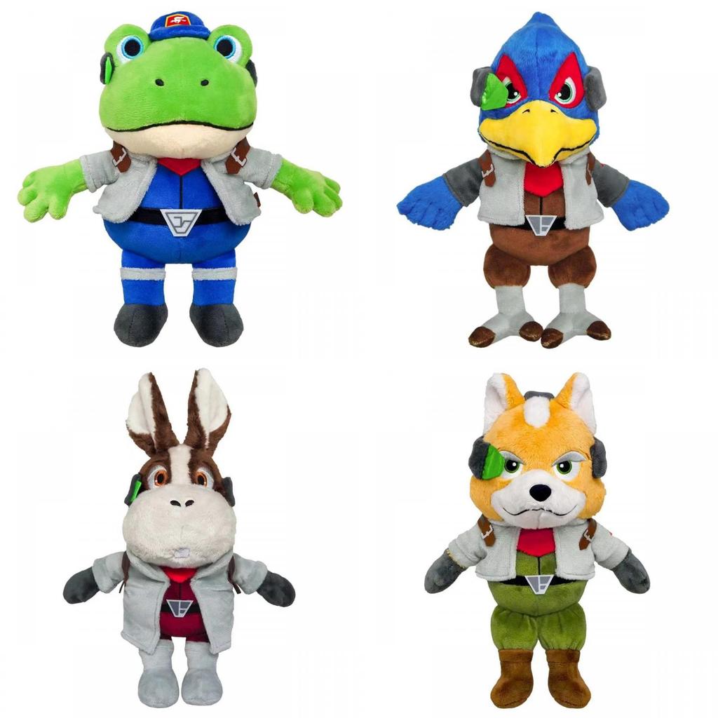 צעצוע קטיפה Star Fox כלב מצויר חיה ממולאת לילדים ואספנים