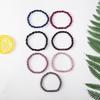 Korean-Style Elastic Hair Scrunchies - Basic Knotted Hair Ties & Accessories
