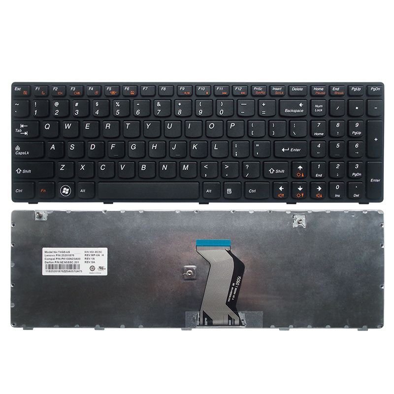 

Применимо к Lenovo G580 G580a/Am G585 G585g/A Z580 Z580a Z585am Клавиатура G590 [Black Frame/new/warranty March]] G780 G770/A G590