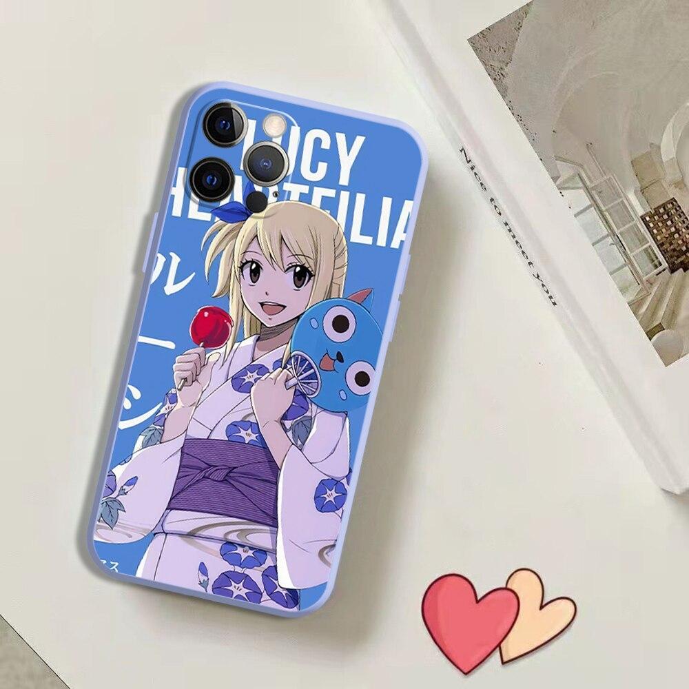 Fairy Tail Phone Case For Iphone 13 12 11 Pro Max 6 6s 7 8 Plus Xs 12
