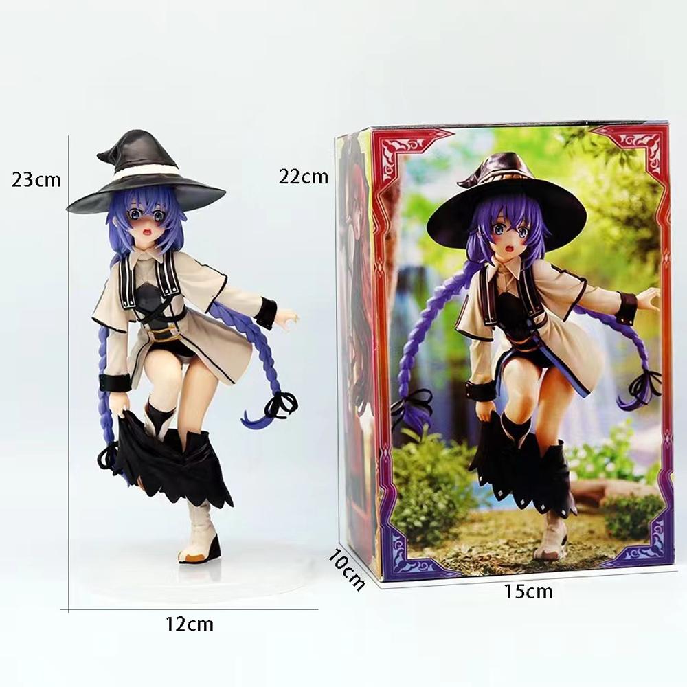 

New 1 Piece Mushoku Tensei Anime Roxy Migurdia Action Figure with Packing Box, 23cm
