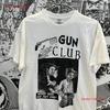 The Gun Club T Shirt S 2x Screen Vintage Washed Homme Casual Versatile Stretched Fashion Designer Clothes Slightly Graphic