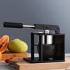 New with Rod Manual Juicer Stainless Steel Manual Lemon Orange Citrus Juicer Hand-pressed Heavy-duty Juice Essence Juicer