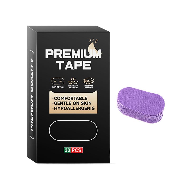 30Pc Anti-Snoring Stickers per Box Mouth Breathing Improvement SleepQualityEnhancer Adult Snore ReductionMouth CorrectivePatches