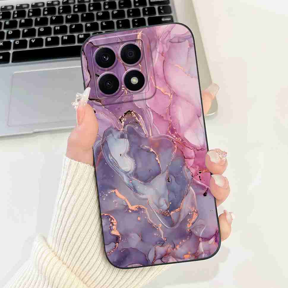 For Honor X8a 4G CRT-LX1 Case Cute Butterfly Luxury Flower Soft Silicone Cover For Huawei HonorX8a X8A CRT-LX2 6.7" Bumper Shell