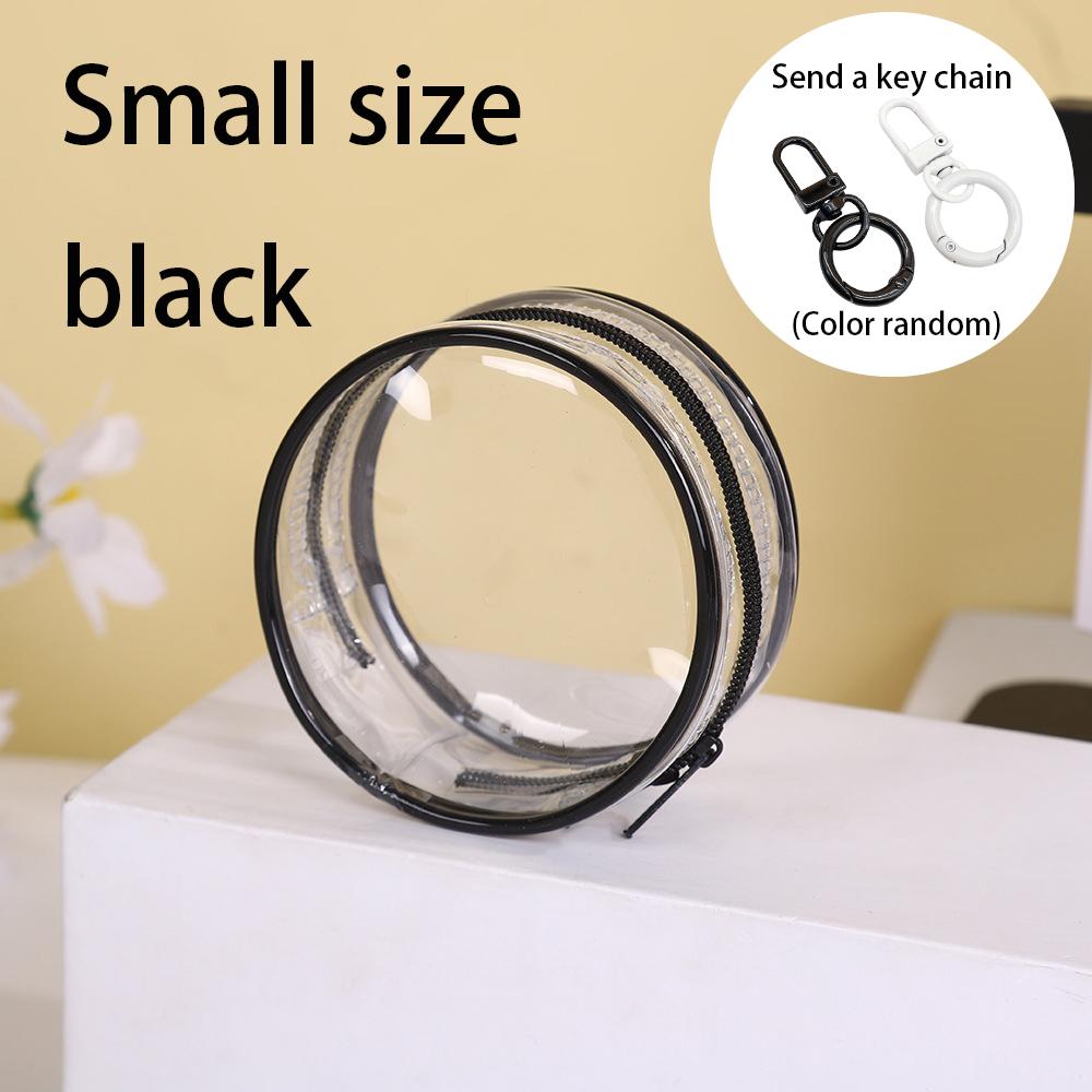 

6-8cm Mini Figure Display Case | Clear PVC Protective Pouch for Dolls/Collectibles Anti-Scratch Portable Hanging Organizer Bag
