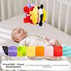Plush Baby Hand Grasp Ball Montessori Baby Cloth Balls  Kids Children
