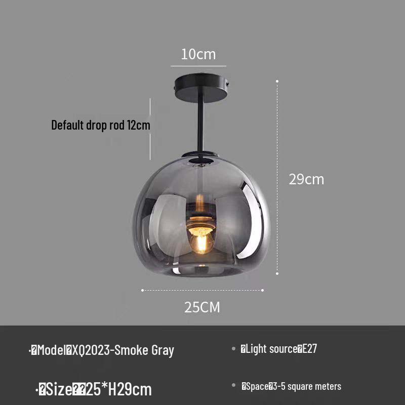 

Скандинавский роскошный латунный потолочный светильник для прохода, коридора, прихожей, балкона или гардеробной в современном минималистичном стиле Does Not Include Light Source