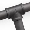 New Black Pipe Fittings Malleable Iron Elbow Plumbing Pipe Joint 1/2'' 3/4'' 1'' Threaded Pipe Connection