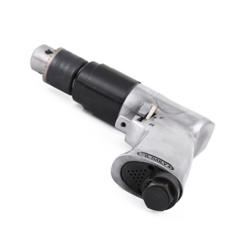 Hochleistungs 3/8 Zoll / 1/2 Zoll Hochgeschwindigkeits-Druckluftbohrer Reversible Rotation Luftbohrer zum Bohren von Löchern Druckluftbohrer