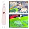 Trådlös Diamond Art-penna Elektrisk Diamond Art-penna med 4 utbytesspetsar Vakuum Diamantplaceringsverktyg för DIY Diamond Art-projekt