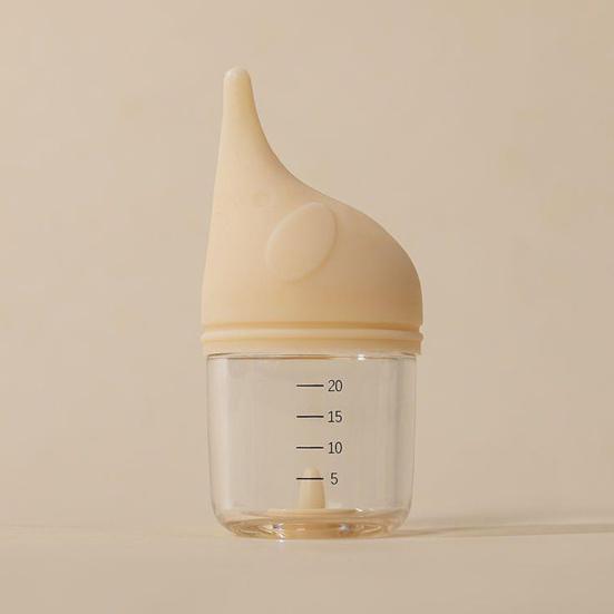 20ML Cat Bottle Anti-Choking Kitten Newborn Pet Puppy Feeder Food-grade Silicone Nipple Detachable Lid Sterilizable Bottle