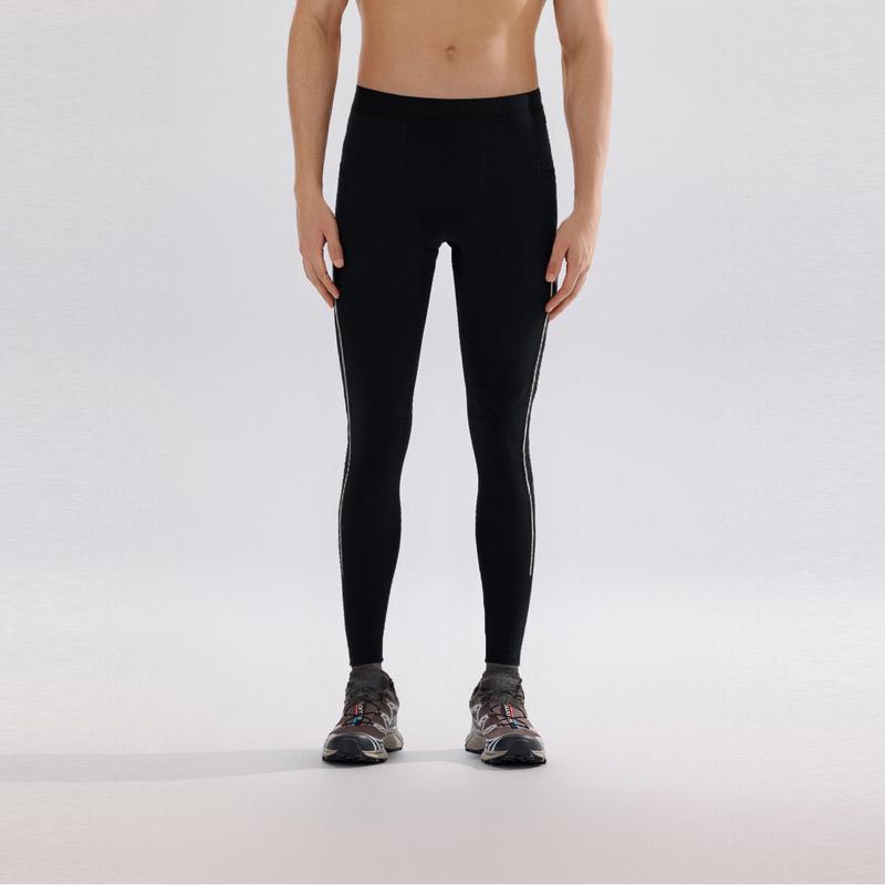 SALOMON Myke Pustende Lett Hurtigtørkende Sportsbukser Herre Underdeler Dyp-Svart C23013