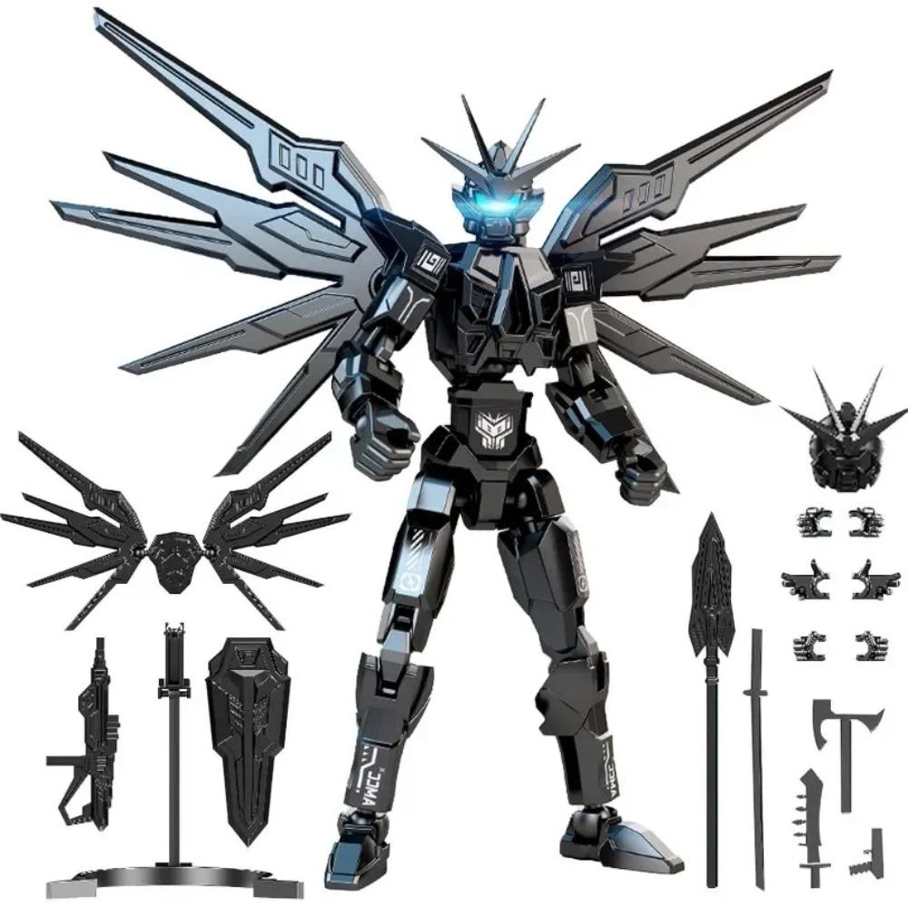 T13 Action Figure Dummy Fortunato 5,2 Pollici Fai da Te/Assemblaggio Completato Modello Fantascientifico Stampato 3D con Arti Articolati Decorazione Casa