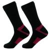 1 Pair Waterproof Socks Elastic Breathable Mid-Tube Soft Socks Foot Protection Windproof Winter Hiking Wading Riding Skiing Socks for Outdoor Sports