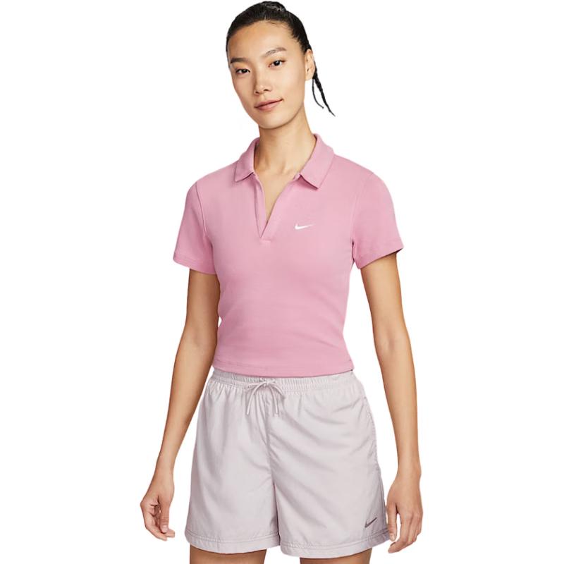 Nike Women s Knit Polo T-Shirt DV7885 XL