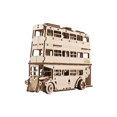 UGEARS Harry Potter Knight Bus - Puzzles 3D en bois à construire pour adultes
