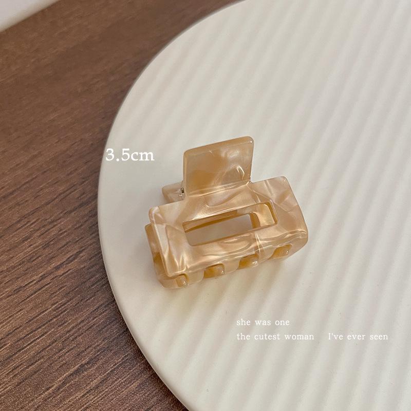 

Зажим для волос «Клетка» высокого класса для женщин - Маленький размер, Идеально подходит для высоких хвостов и летних причесок