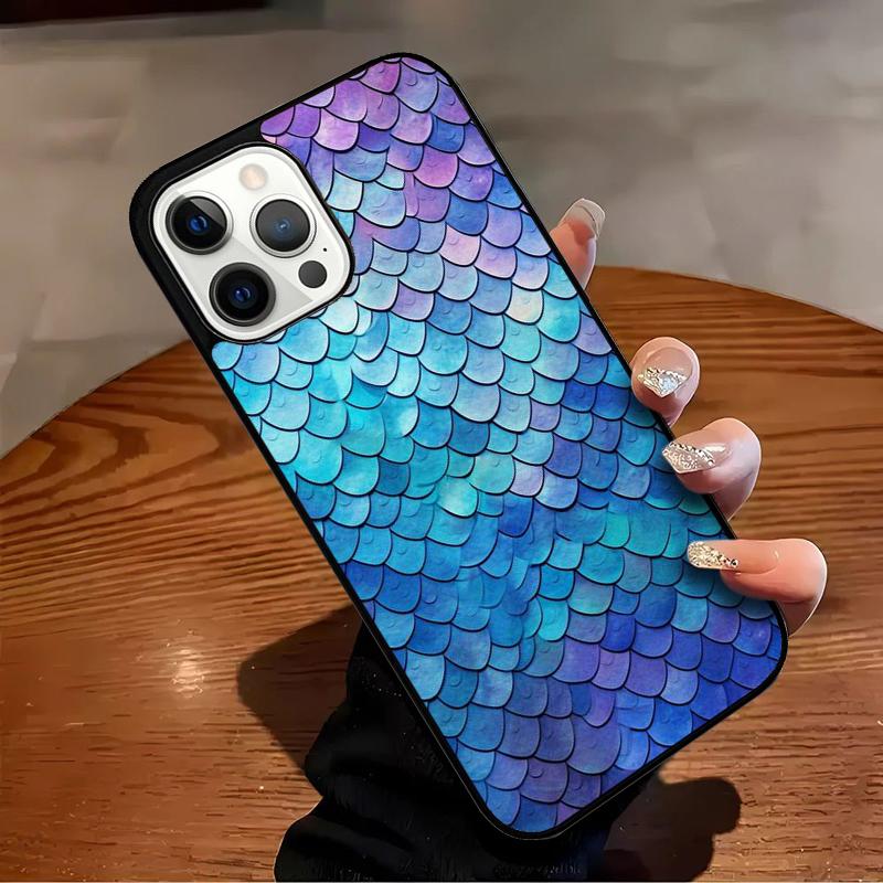 Mermaid Phone Case For iPhone 17 Air 16 15 14 13 12 11 Pro Max Max Plus Bumper Case Cover
