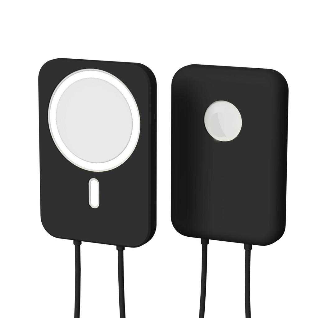 iPhone 12 MagSafe Silicone Protective Cover with Hand Strap for Mobile Power Shell