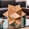 1PC Kongming Lock, Puzzle Classical Mortise and Tenon Wooden Toy, Unlock/decompress Gift