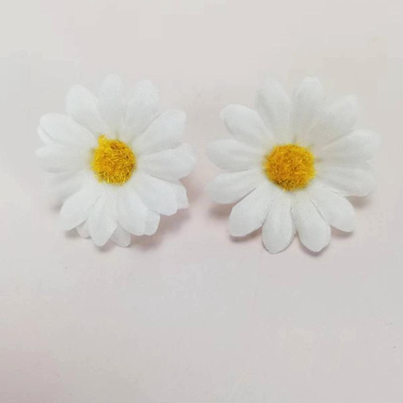 4cm Chrysanthemum & Sunflower DIY Head Ornaments - Small Daisy Archway & Wreaths