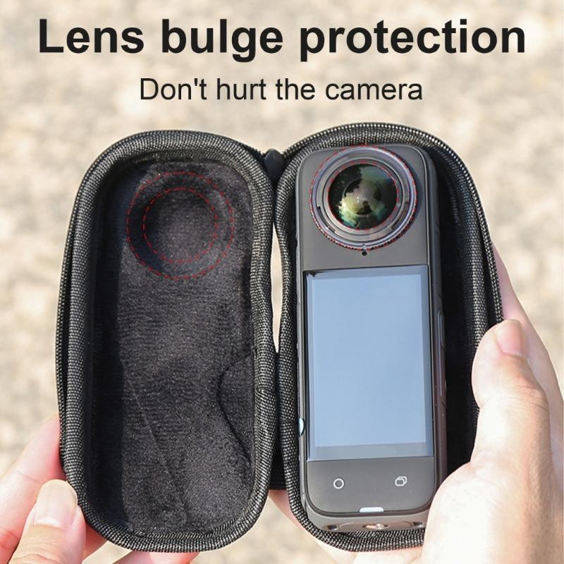 Carrying Case Storage Bag Protective Cover For 360 X4 Camera Protector Soft Inner Fabric Scratches Resistant