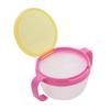 BPA Free Dual handle Spill proof Food Bowl Snack Container for Children Baby Toddlers