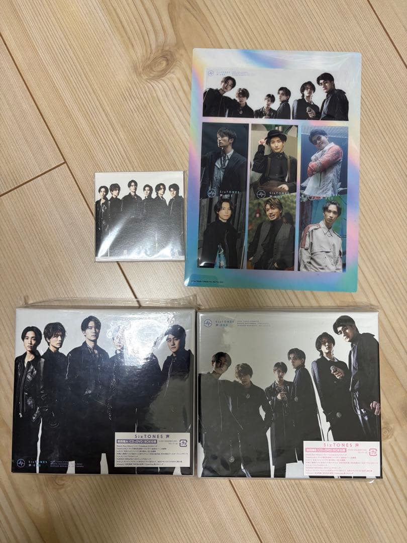 

[USED] SixTONES Voice First Press Edition A First Press Edition B (with bonus)