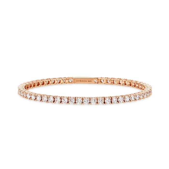 Essence Silver (P) 4-Prong Tennis Bracelet 3mm HL4B5B400P9