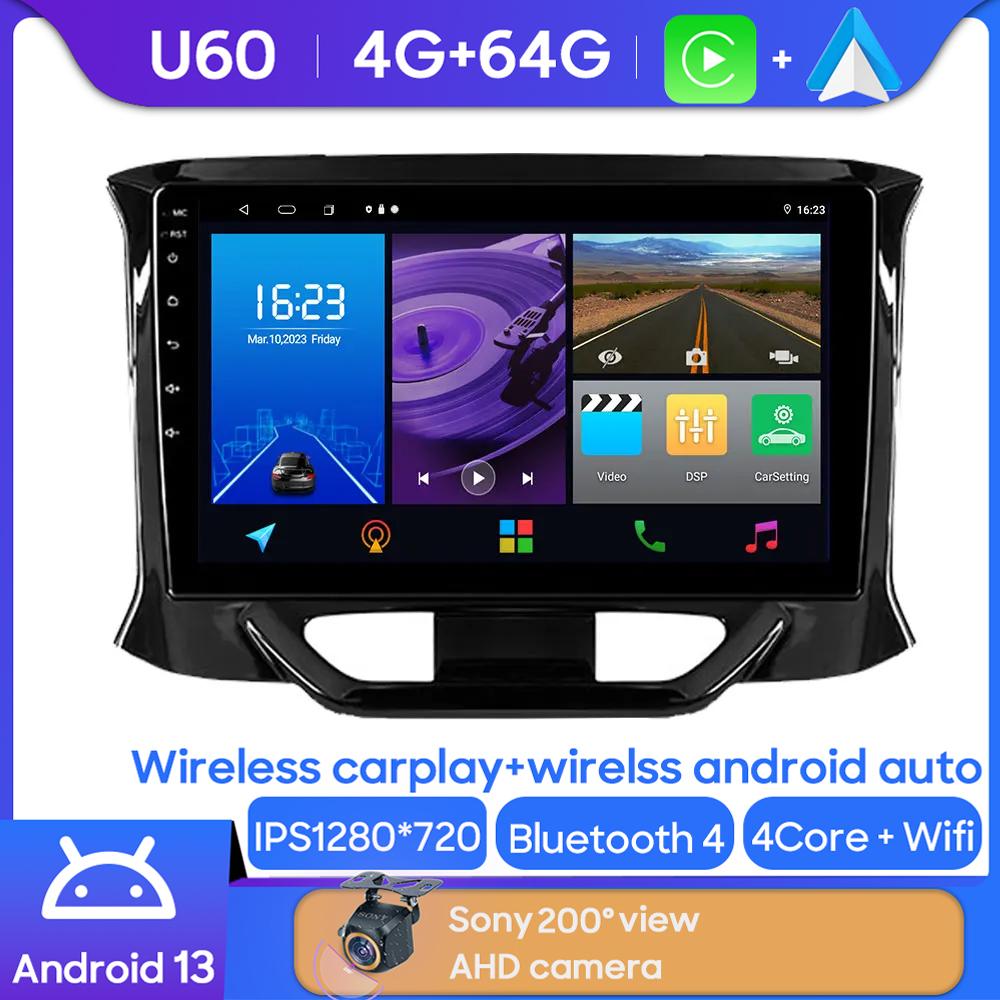 Android Car Multimedia Stereo For LADA Xray X Ray 2015 - 2019 Radio Player GPS Navigation Carplay Auto Wifi  No 2din 2 DIN DVD