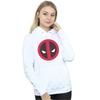 Marvel Womens/Ladies Deadpool Large Clean Logo Hoodie