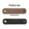 10Pcs Scarf Holders Button PU Leather Fasteners Clip Without Residues Designs for Fashion Accessories and Gift