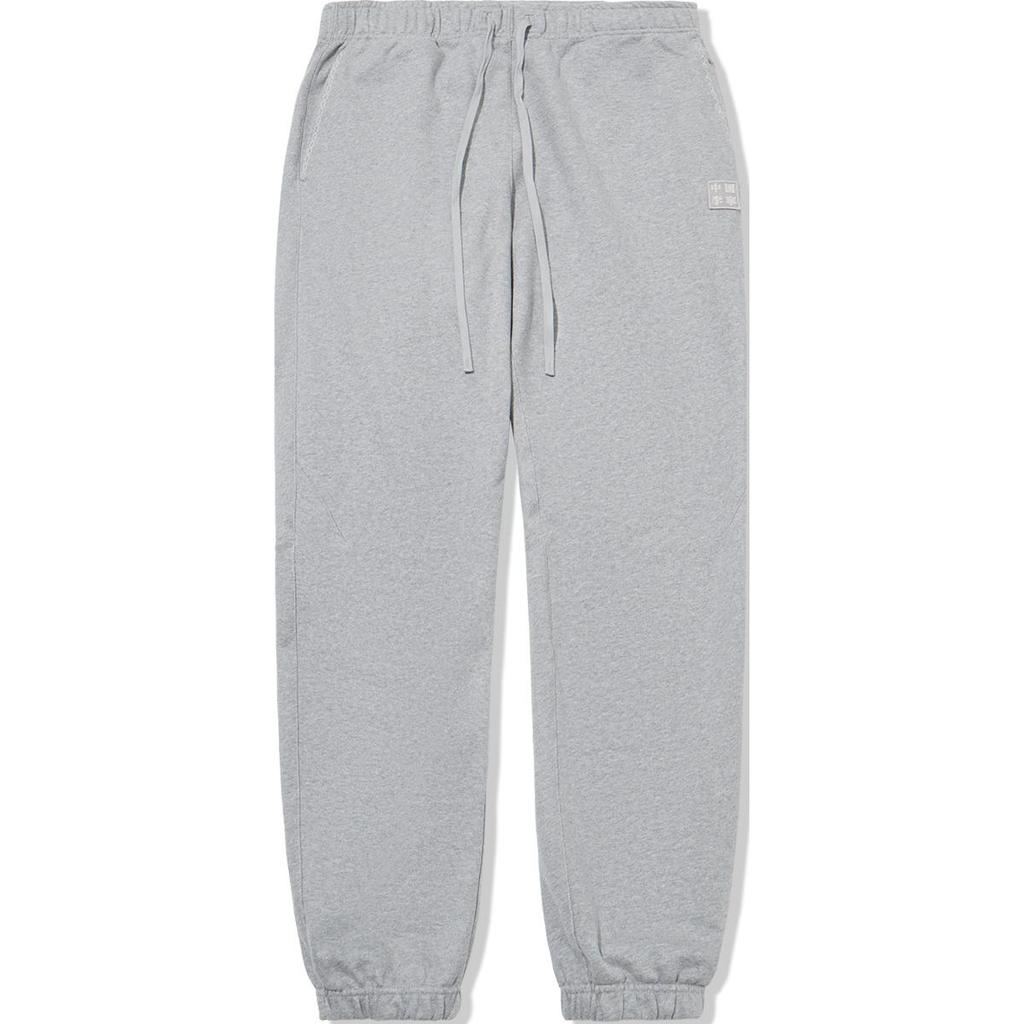 Li Ning Vital Series Loose Fit Cuffed Comfortable Casual Pants Men pants Floral-Gray AKLUA23-4